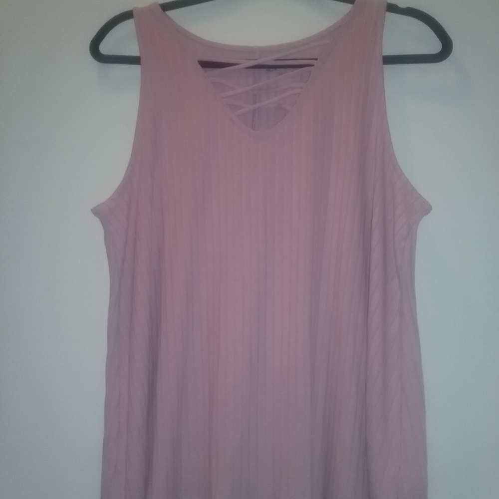 Cute pink Tank top